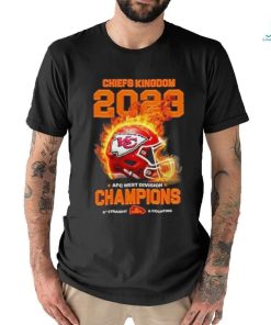 Official Chiefs Kingdom 2023 AFC West Division Champions 8th Straight and Counting Shirt