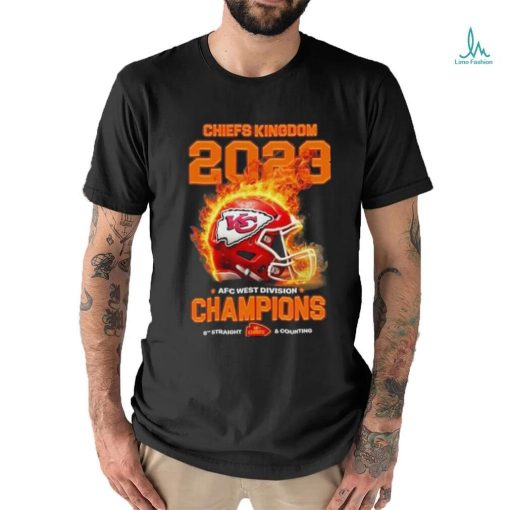 Official Chiefs Kingdom 2023 AFC West Division Champions 8th Straight and Counting Shirt