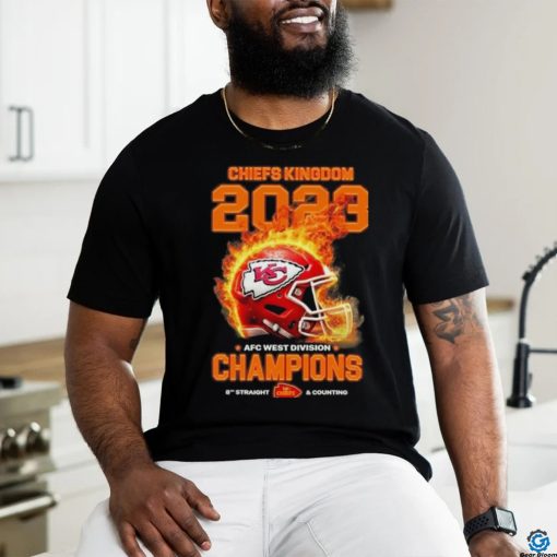 Official Chiefs Kingdom 2023 AFC West Division Champions 8th Straight and Counting Shirt