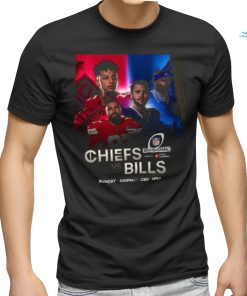 Official Chiefs vs Bills 2023 2024 NFL Divisional Game Shirt