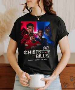 Official Chiefs vs Bills 2023 2024 NFL Divisional Game Shirt
