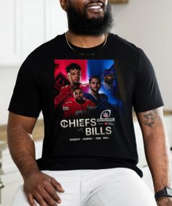 Official Chiefs vs Bills 2023 2024 NFL Divisional Game Shirt