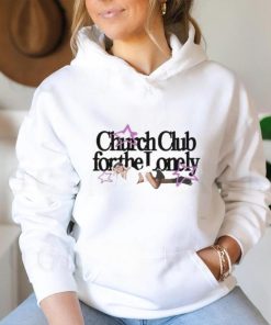 Official Church Club For The Lonely Photo Shirt