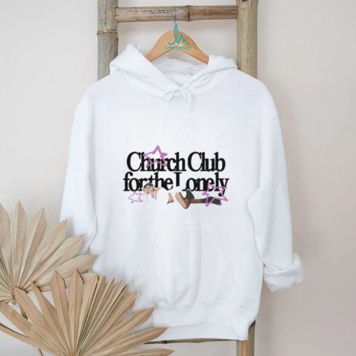 Official Church Club For The Lonely Photo Shirt