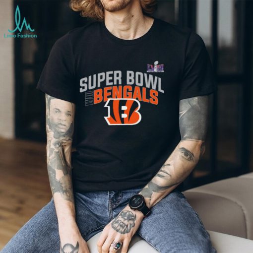 Official Cincinnati Bengals super bowl LVIII team logo 2024 shirt