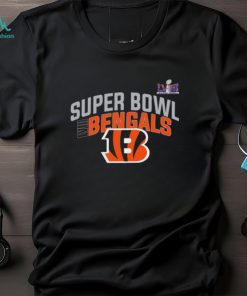 Official Cincinnati Bengals super bowl LVIII team logo 2024 shirt