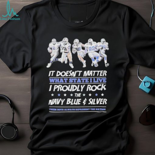 Official Cincinnati Country Day Proudly Rock The Navy Blue And Silver T shirt