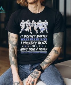 Official Cincinnati Country Day Proudly Rock The Navy Blue And Silver T shirt