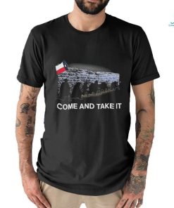 Official Come And Take It Texas Army Razor Wire Shirt