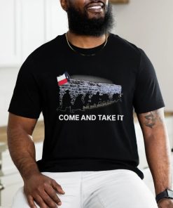 Official Come And Take It Texas Army Razor Wire Shirt
