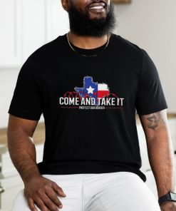 Official Come And Take It Texas Razor Wire Protect Our Border Shirt