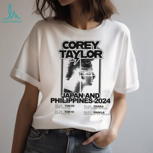 Official Corey Taylor Tour Bring 2024 The CMF2 Tour To Philippines And Japan This Spring T shirt