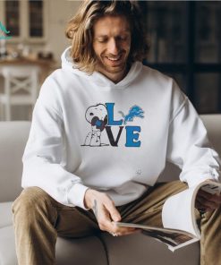 Official Cute Snoopy Love Detroit Lions 2024 T shirt