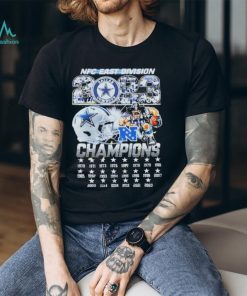 Official Dallas Cowboys Mascot NFC East Division 2023 Champions 1970 2023 T shirt