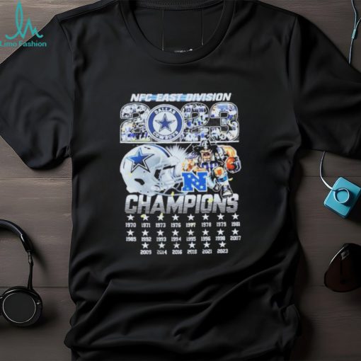 Official Dallas Cowboys Mascot NFC East Division 2023 Champions 1970 2023 T  shirt