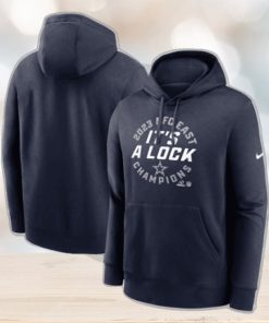 Official Dallas Cowboys Nike Navy 2023 Nfc East Division Champions Locker Room Trophy Collection Club Pullover Hoodie
