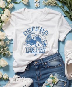 Official Defend The Den Detroit Lions Franklin Shirt
