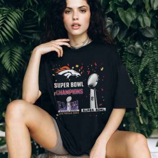 Official Denver Broncos Super Bowl Lviii 2024 Las Vegas Champions T Shirts