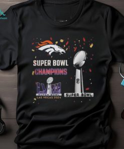 Official Denver Broncos Super Bowl Lviii 2024 Las Vegas Champions T Shirts