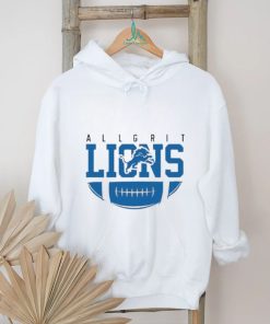 Official Detroit lions all grit logo T shirt