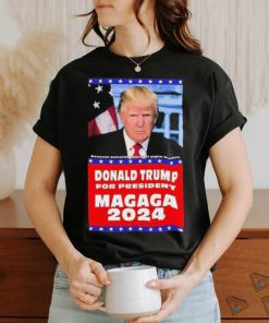 Official Donald Trump For President Maga 2024 Shirt
