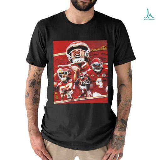 Official For The 4th Time In 5 Years The AFC Champions Chiefs Kingdom Kansas City Chiefs Are Going To The Super Bowl LVIII Classic T Shirt