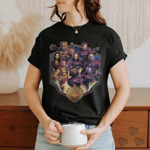 Official Guardians Of The Galaxy Vol. 3 Guardians Family Badge T Shirt
