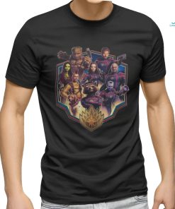 Official Guardians Of The Galaxy Vol. 3 Guardians Family Badge T Shirt