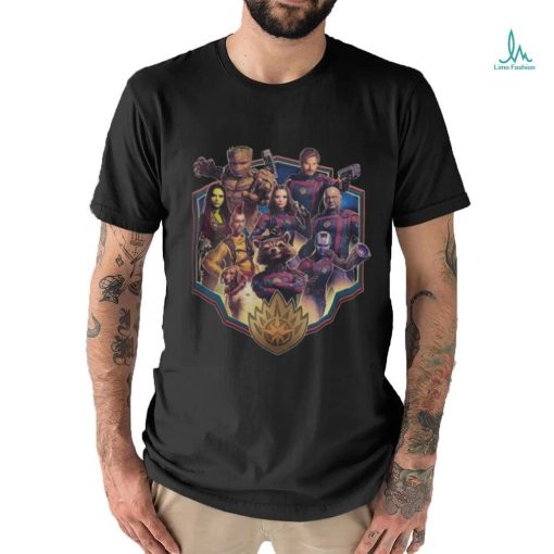 Official Guardians Of The Galaxy Vol. 3 Guardians Family Badge T Shirt