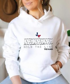 Official Hold The Line Razor Wire Texas Shirt