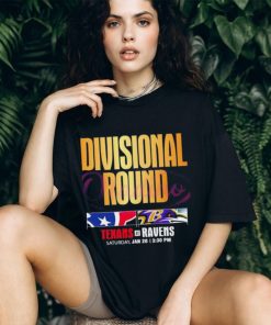 Official Houston texans vs baltimore ravens divisional round shirt