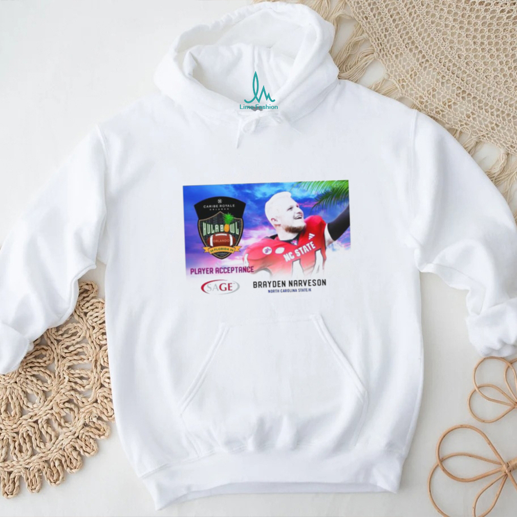 Official Hula Bowl 2024 NCAA College football Brayden Narveson shirt Official Hula Bowl 2024 NCAA College football Brayden Narveson shirt