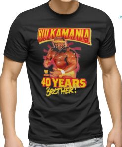 Official Hulk Hogan 40 Years Brother Shirt