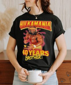 Official Hulk Hogan 40 Years Brother Shirt