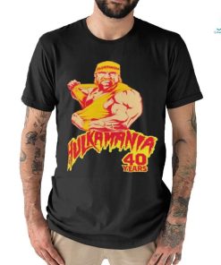 Official Hulk Hogan 40 Years Ripping Shirt