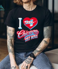 Official I Love Chicago Rat Hole Shirt