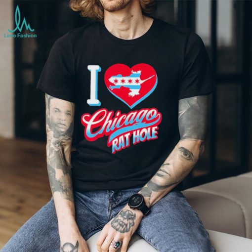 Official I Love Chicago Rat Hole Shirt