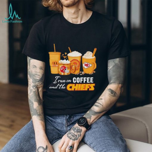 Official I Run On Coffee And The Kansas City Chiefs T shirt