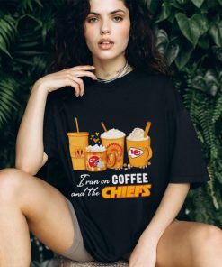 Official I Run On Coffee And The Kansas City Chiefs T shirt