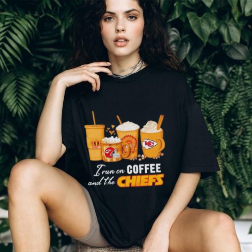 Official I Run On Coffee And The Kansas City Chiefs T shirt