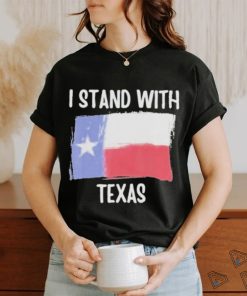 Official I stand with Texas T shirt