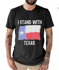 Official I stand with Texas T shirt