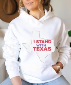 Official I stand with Texas map T shirt