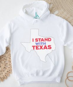 Official I stand with Texas map T shirt