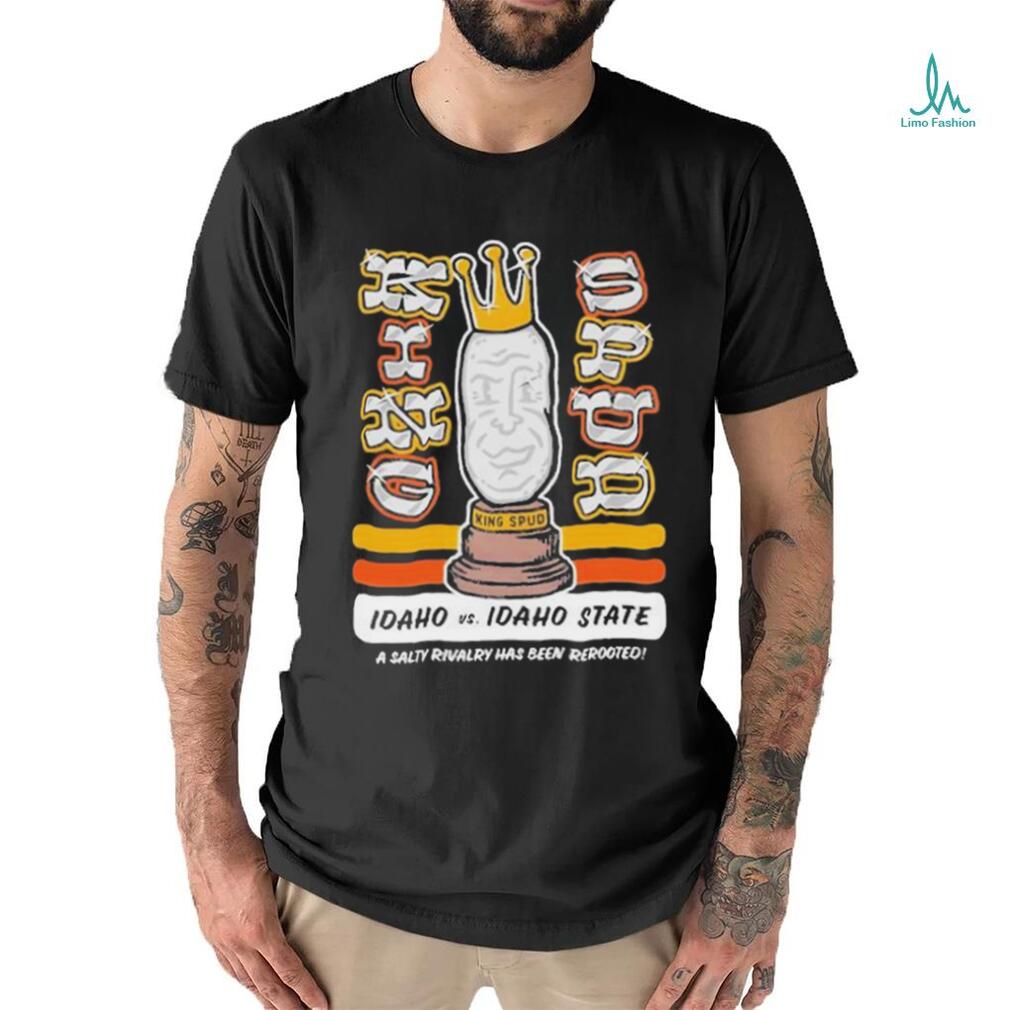 Official Idaho Vs. Idaho State A Salty Rivalry Has Been Rerooted Shirt Official Idaho Vs. Idaho State A Salty Rivalry Has Been Rerooted Shirt