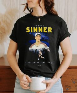 Official Jannik Sinner US Open Tennis First Grand Slam Final 2024 Congratulations Forza T Shirt