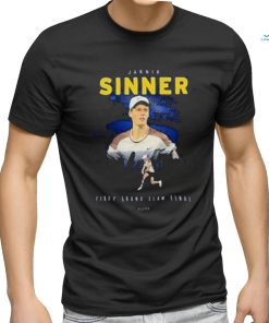 Official Jannik Sinner US Open Tennis First Grand Slam Final 2024 Congratulations Forza T Shirt