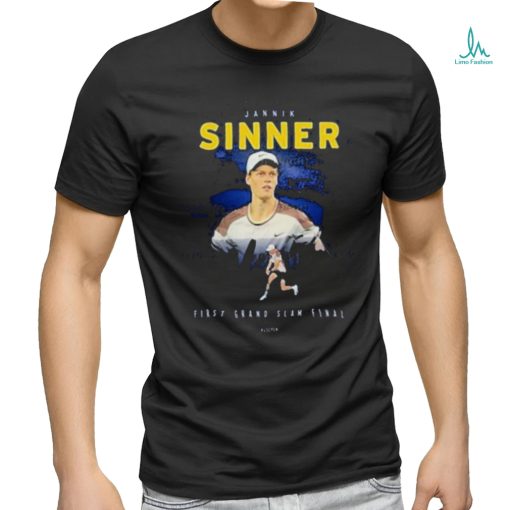 Official Jannik Sinner US Open Tennis First Grand Slam Final 2024 Congratulations Forza T Shirt