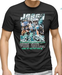 Official Jason Kelce One Of The Most Likeable NFL Players Of All Time Thank You, 62 Signature Shirt