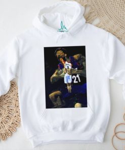 Official Joel Embiid devours Victor Wembanyama San Antonio Spurs oil paint shirt
